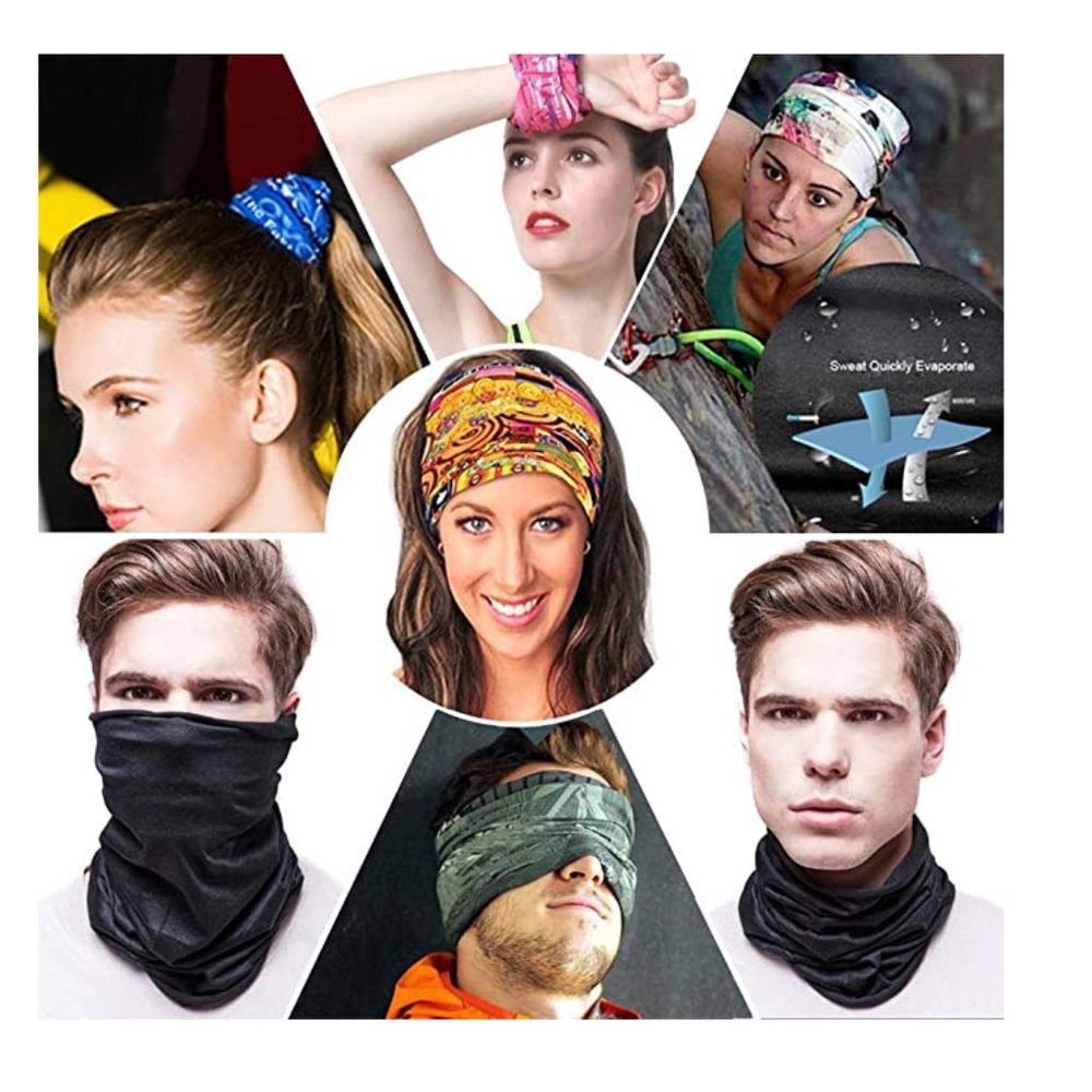 Men's Graphic Protective Face Mask Bandanna - Picture 2 of 6